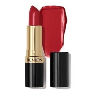 Revlon Super Lustrous Lipstick 525 Wine With Everything Crème Finish Red Lip New